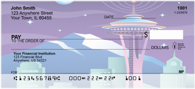 Seattle Skyline Personal Checks | BBK-25