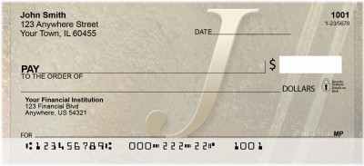 Stoned Gold Monogram - J | BCC-72