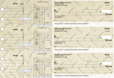 Iron Disbursement Payroll Designer Business Checks | BU3-7CDS18-FSP
