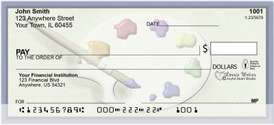 Brush, Palette & Artists Tools Personal Checks | JHS-10