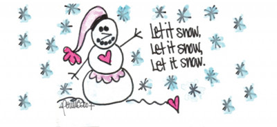Let it Snow Address Labels | LBAMY-07