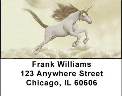 Moonlit Unicorns Address Labels | LBANI-56
