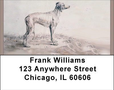 Greyhound Impressions Address Labels | LBBBA-80