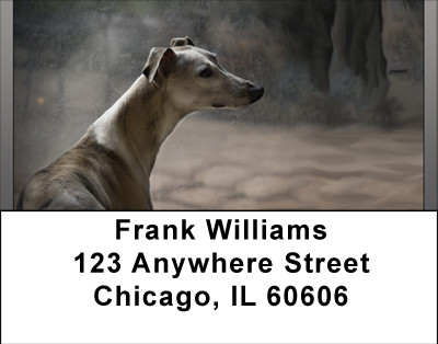 Graceful Greyhounds Address Labels | LBBBA-99
