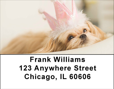 Pekingese Princess Address Labels | LBBBB-19