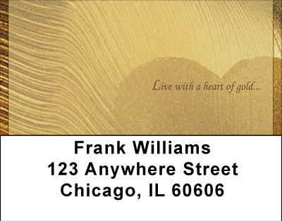 It's Golden Address Labels | LBBBC-70