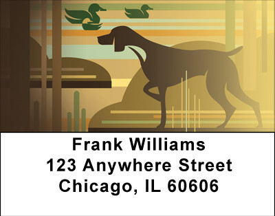 Dogs 'N Ducks Address Labels | LBBBD-04