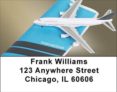 International Travel Address Labels | LBBBD-41