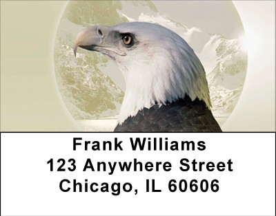 American Eagle Portrait Address Labels | LBBBD-98