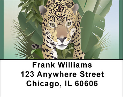 Wildlife Around The World Address Labels | LBBBE-16
