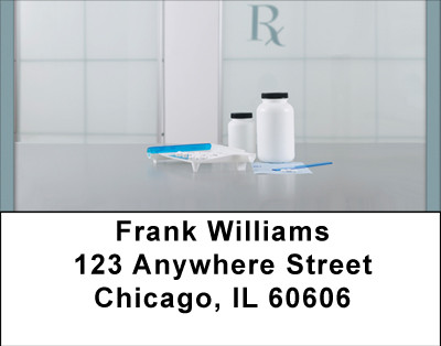 Professional Pharmacy Address Labels | LBBBE-68
