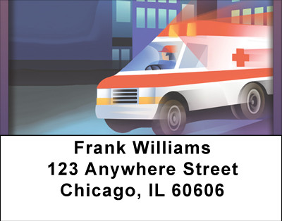 Responding To An Emergency Address Labels | LBBBE-69