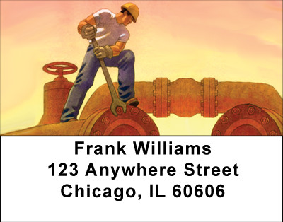 Pipeline Construction Address Labels | LBBBE-77