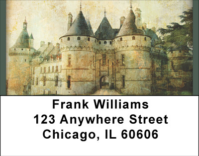 Old World Castles Address Labels | LBBBG-70