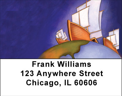 On The Edge Address Labels | LBBBH-47