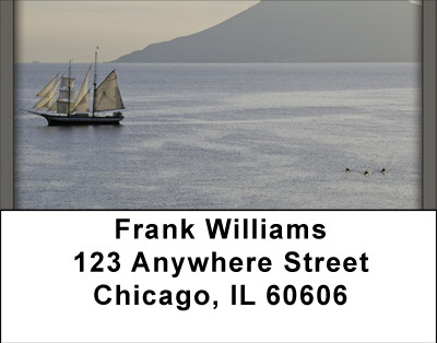 Sailing Through Life Address Labels | LBBBH-49