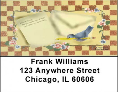 Letters to a Friend Address Labels | LBJHS-11