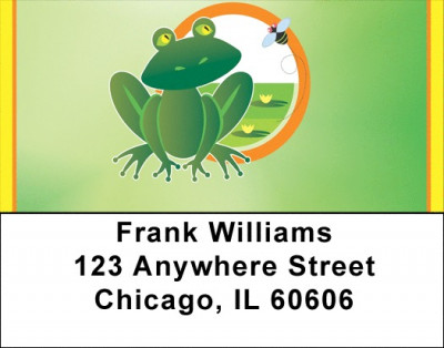 Jumping Through Hoops Address Labels | LBQBC-54