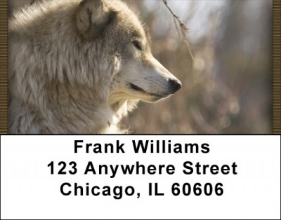 Wolves  Address Labels | LBQBD-42