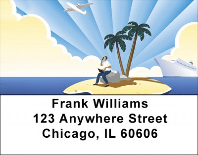 Hard At Work Address Labels | LBQBD-49