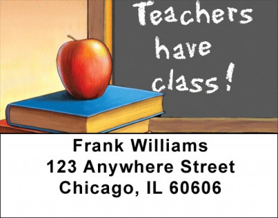 Teachers Have Class Address Labels | LBQBD-66