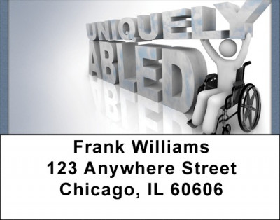 Uniquely Abled Address Labels | LBQBD-76