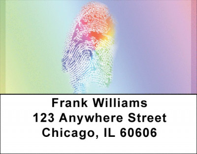 Colorful Identity Address Labels | LBQBE-21