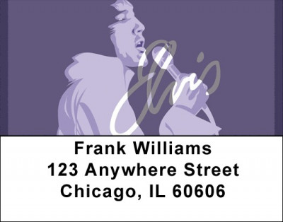 Elvis Remembered Address Labels | LBQBE-64