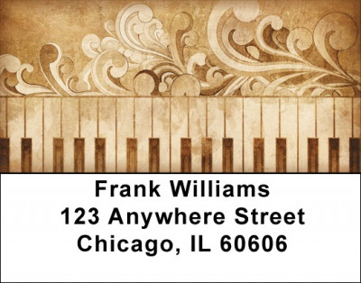 Timeless Sounds Address Labels | LBQBE-78