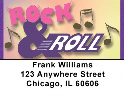 Music Genre Address Labels | LBQBE-80