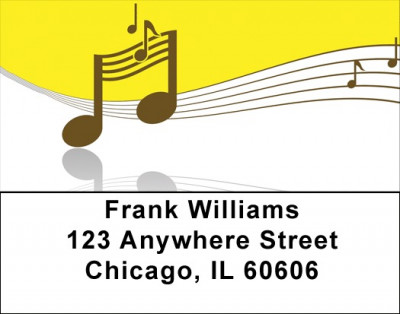Sunny Notes Address Labels | LBQBE-89