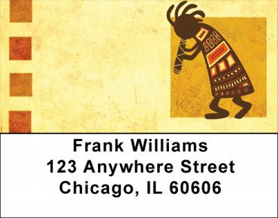 African Tribal Musicians Address Labels | LBQBF-03