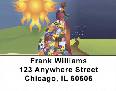 The Road Of Life Address Labels | LBQBF-17