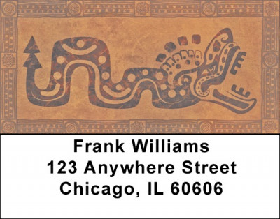 Native American Art Address Labels | LBQBF-28