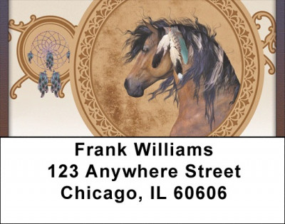 Native American Tribute Address Labels | LBQBF-32