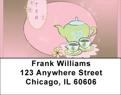 Royal Tea Party Address Labels | LBQBH-39