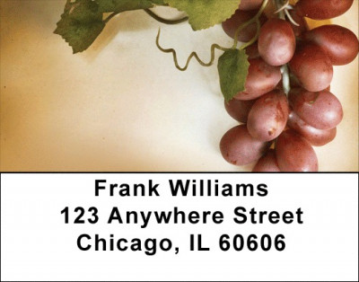 Fruit Of The Vine Address Labels | LBQBH-46