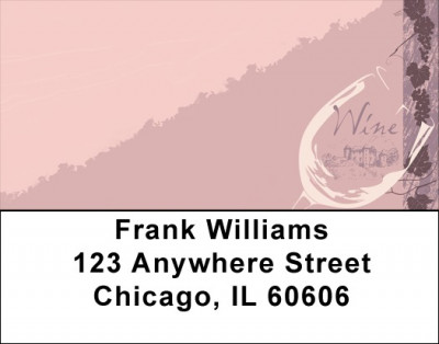 Wine Reflections Address Labels | LBQBH-50