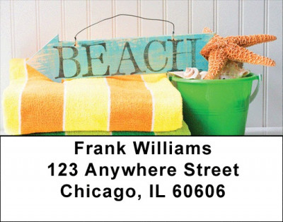 Beach Fun Address Labels | LBQBH-53