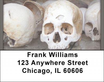 Think Skulls Address Labels | LBQBI-13