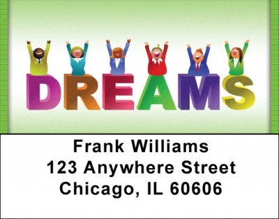 Dreams Address Labels | LBQBI-28