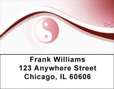 Yin And Yang Address Labels | LBQBJ-29
