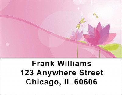 Poise, Purity, Enlightenment Address Labels | LBQBJ-30