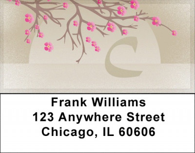 Cherry Blossom Serenity - C Address Labels | LBQBJ-61
