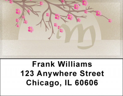 Cherry Blossom Serenity - M Address Labels | LBQBJ-71
