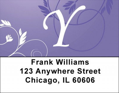 Purple Prosperity -Y Address Labels | LBQBL-06