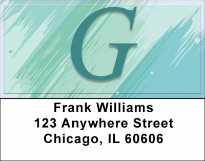 Restoration Monograms - G Address Labels | LBQBL-40