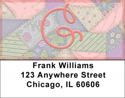 Shabby Chic Monograms - G Address Labels | LBQBL-66