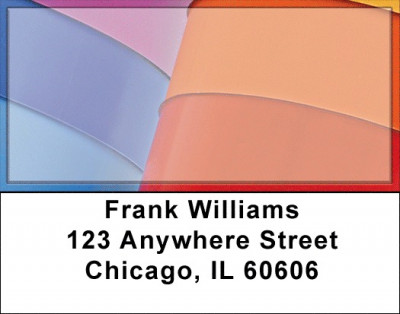 Plastic Rainbows Address Labels | LBQBM-43