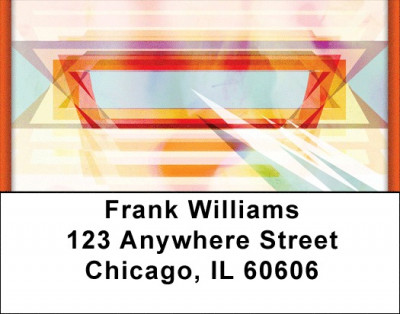 Rear View Morror Address Labels | LBQBM-44